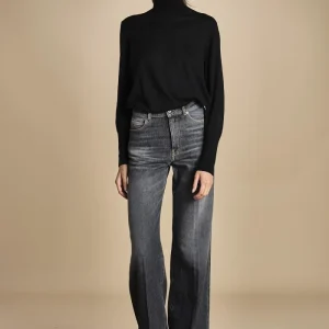 denim lungo diritto