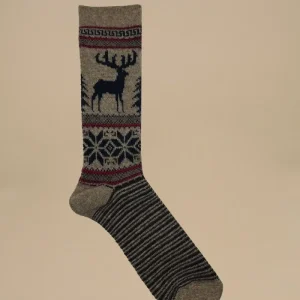 DEER calze con alce