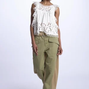 Pantaloni CAROLINA bicolore